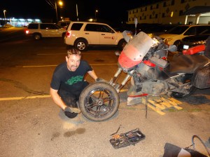 Wheel bearing replacement