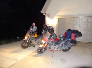 Dirty bikes on return July 27, 2014